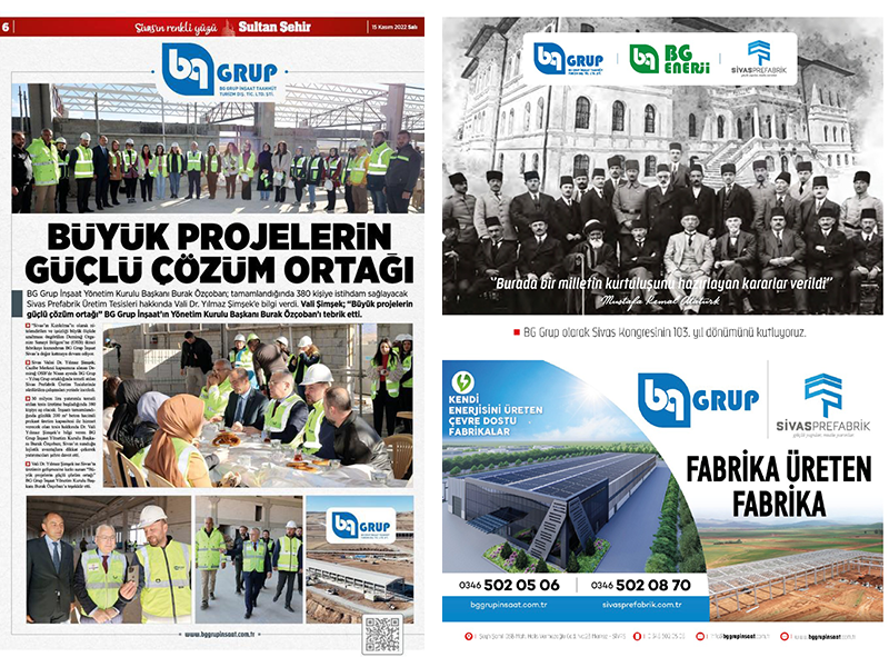 BÜYÜK PROJELERİN GÜÇLÜ ÇÖZÜM ORTAĞI